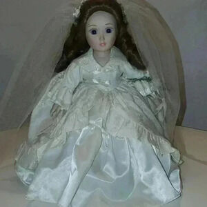 Vintage Danbury Mint Porcelain Doll